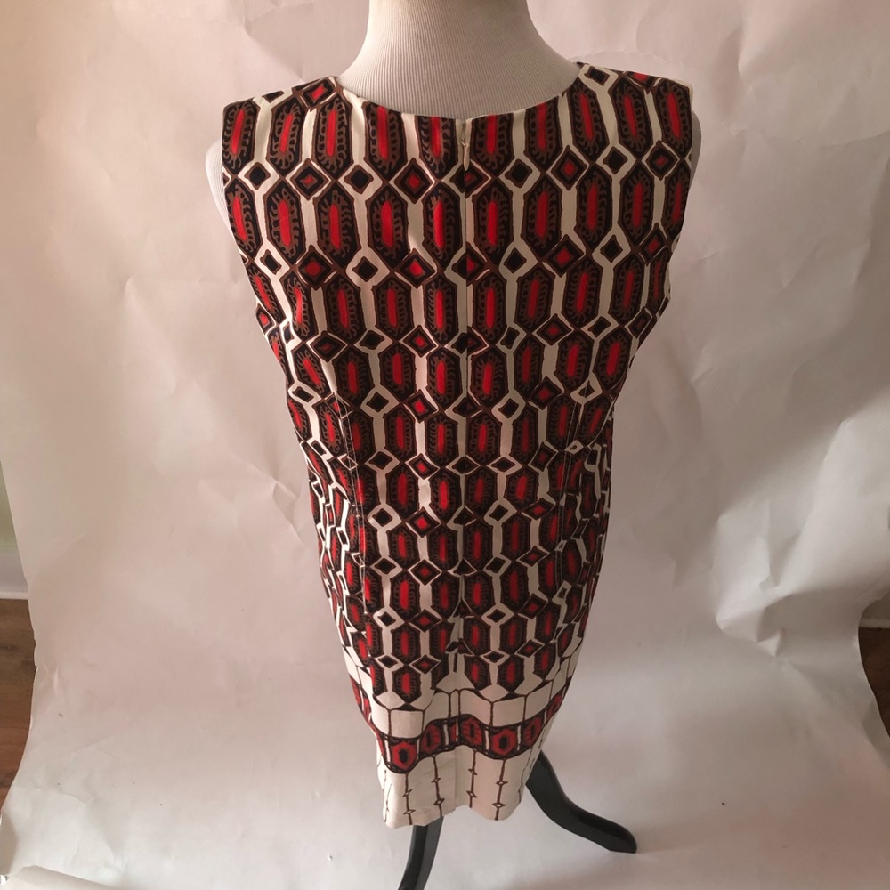 Talbots red and white dress size 8p - Picture 4 of 6